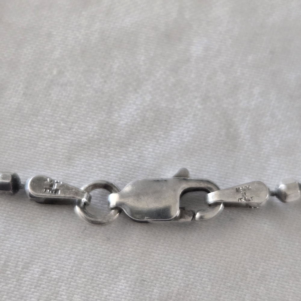 Milor Faceted Bead Bracelet - Silver - Picture 8 of 12